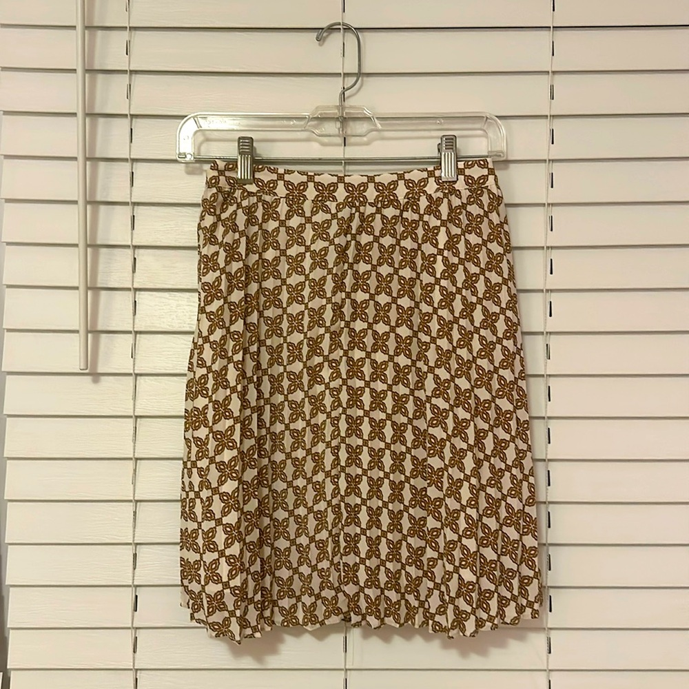 Jcrew Women’s Size 0 Silky Pleated Skirt